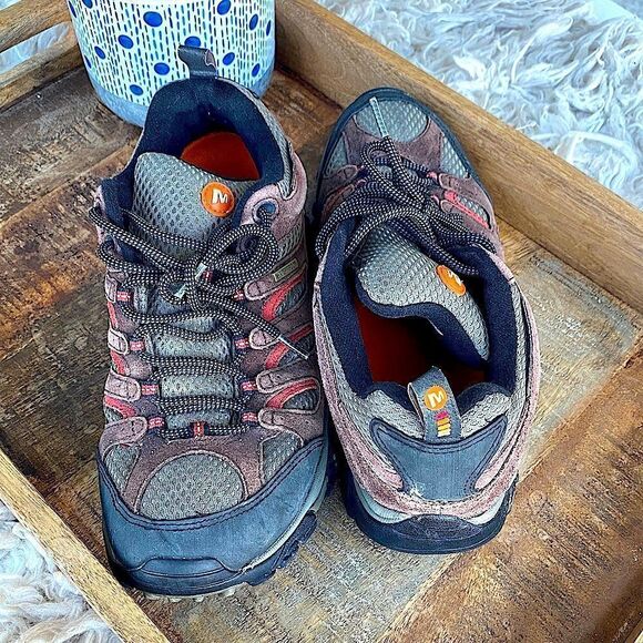 Size 8 Merrell Moab Waterproof Hiking Shoes Espresso main image 15